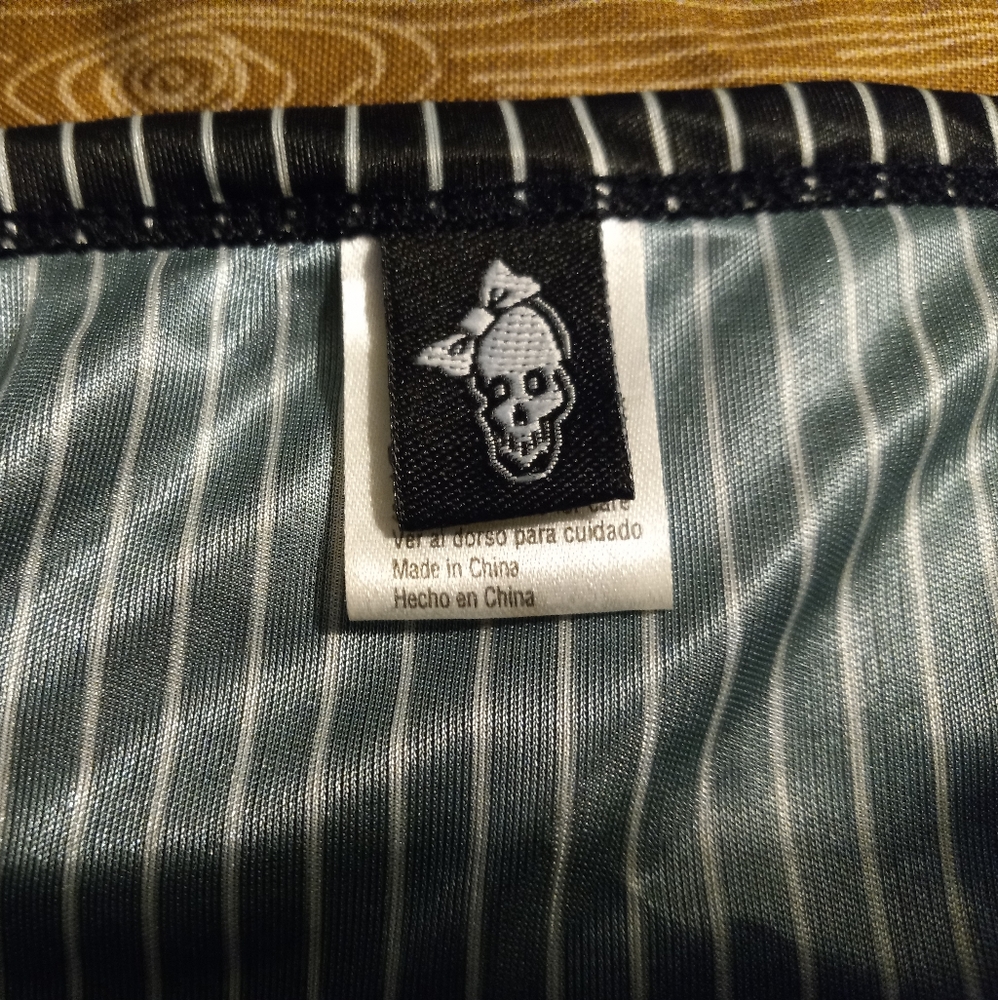 Hot Topic y2k lace and pinstripe camisole - Picture 3 of 11